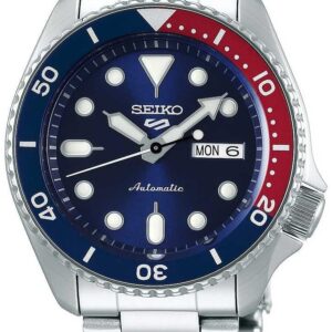 Seiko Analog Blue Dial Men’s Stainless Steel Watch-SRPD53K1